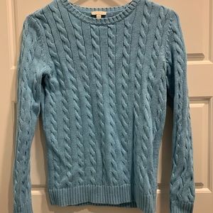 Blue Talbots Sweater